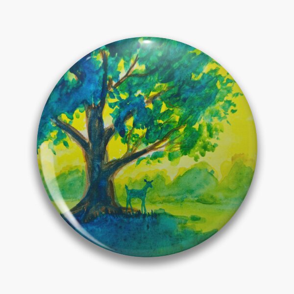 Item preview, Deer under an Oak tree  designed and sold by Anne Dallman.