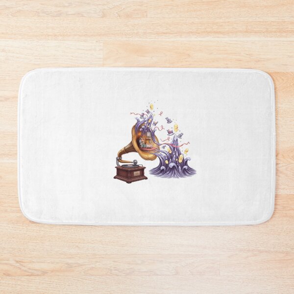 Item preview, Gramophone Dream Room Illustration designed and sold by AbanoubStore.