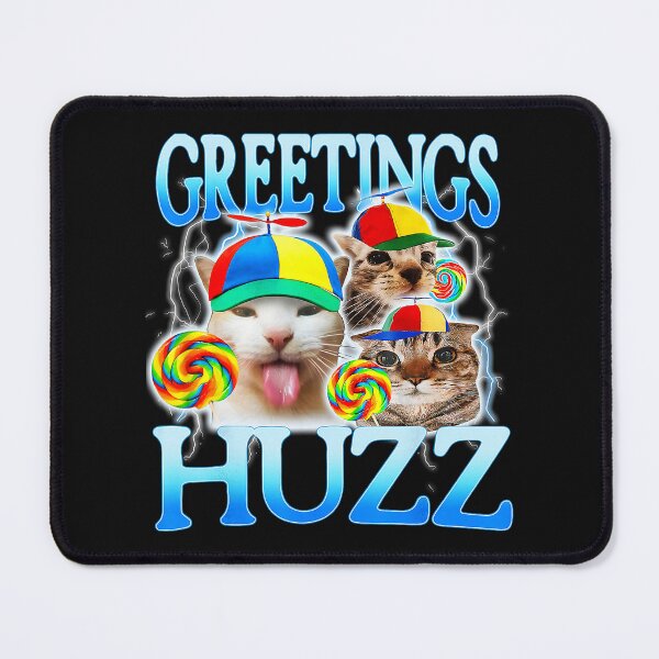 Item preview, Funny Rainbow Candy Cats With Chaotic Meme Energy Poster designed and sold by Masonixem.