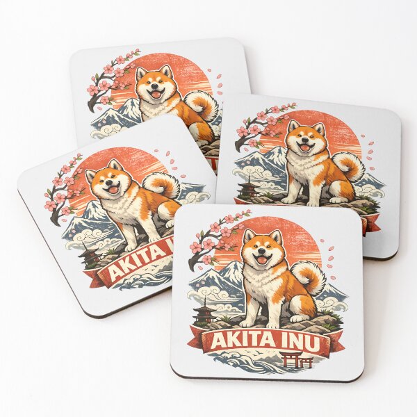 Item preview, Akita Inu - Japanese Sunset Dog Lover designed and sold by SidTastic .