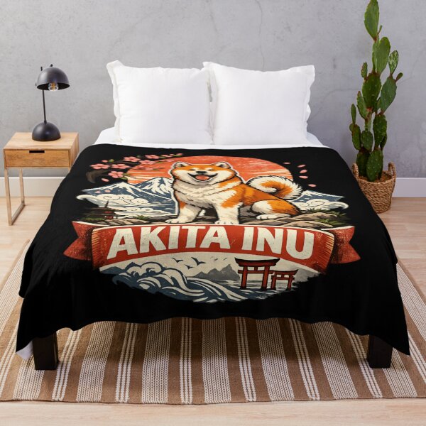 Item preview, Akita Inu - Japanese Sunset Dog Lover designed and sold by SidTastic .
