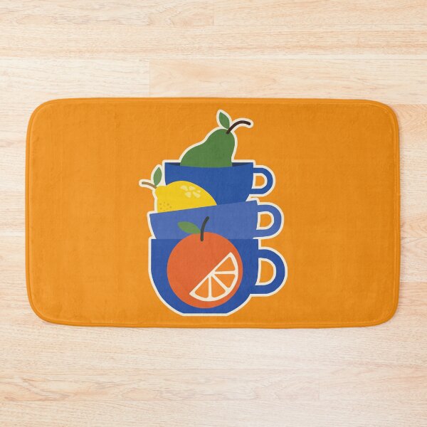 Item preview, Vintage Aesthetic Stacked Fruit Teacups Graphic designed and sold by AliAltinelArt.