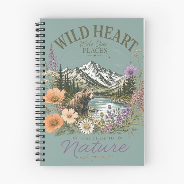 Item preview, Wild Heart Wide Open Places Bear Mountain Wildflower Nature designed and sold by bosamji.
