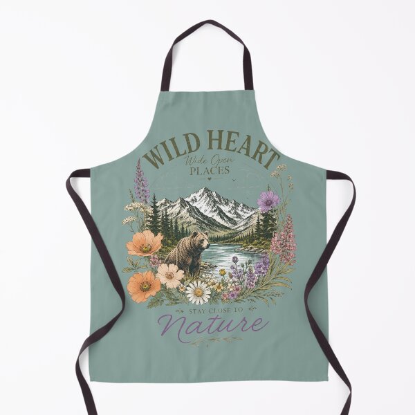 Item preview, Wild Heart Wide Open Places Bear Mountain Wildflower Nature designed and sold by bosamji.