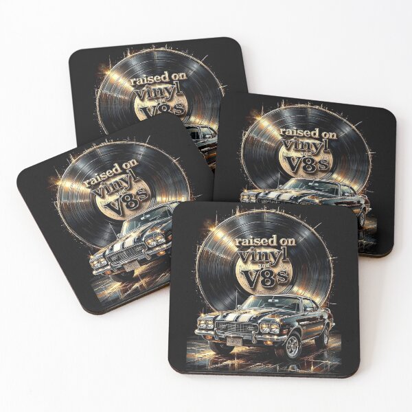 Item preview, Raised On Vinyl and V8s designed and sold by Millsoft.