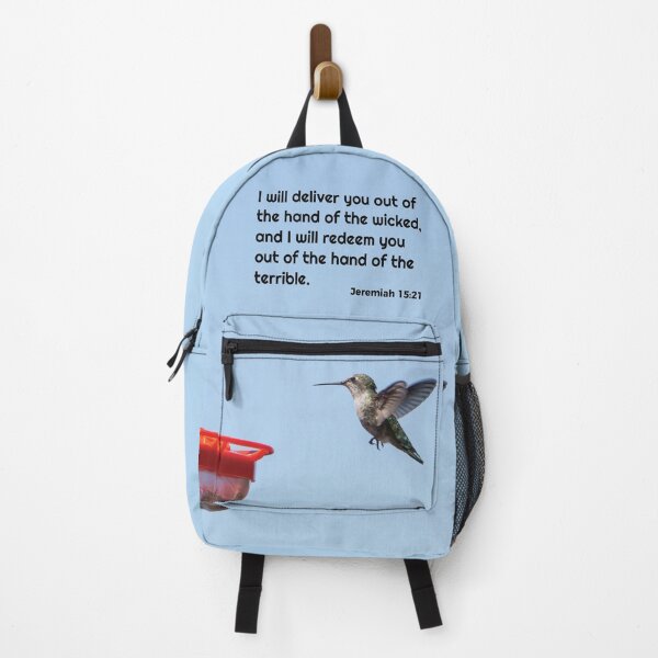 Item preview, Jeremiah 15 21 I Will Deliver You I Will Redeem You - Inspirational Bible Verse designed and sold by InsprtnlArtbyDP.