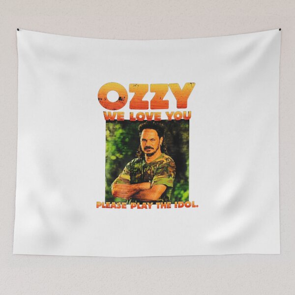 Item preview, Ozzy Survivor Fan Gift We Love You Tee - Please Play The Idol  designed and sold by RiverFF.