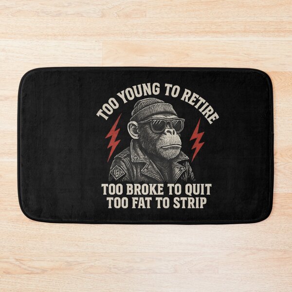 Item preview, Too Broke To Quit Fitness designed and sold by SiarheiYur.