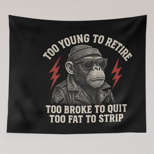 Item preview, Too Broke To Quit Fitness designed and sold by SiarheiYur.