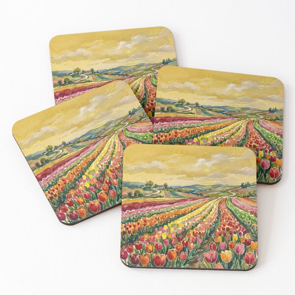 Item preview, Tulip field designed and sold by GraphicsClub.