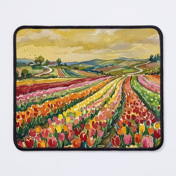 Item preview, Tulip field designed and sold by GraphicsClub.