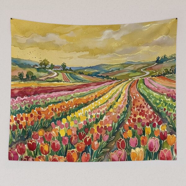 Item preview, Tulip field designed and sold by GraphicsClub.