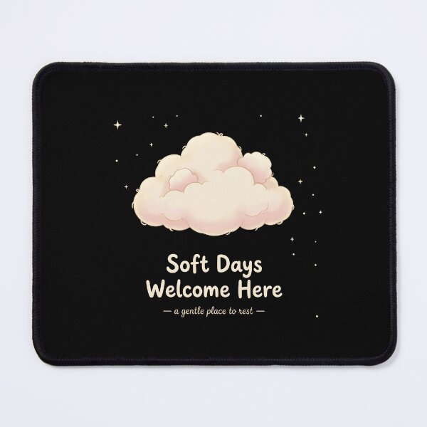 Item preview, Soft Days Welcome Here: Cute Fluffy Cloud Art designed and sold by artlife4.