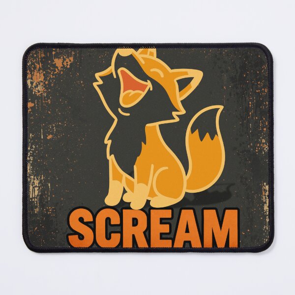 Item preview, Scream Fox Grunge Art Design designed and sold by nahlaartist1234.
