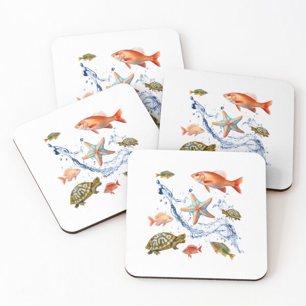 Item preview, Water animals  designed and sold by Shree Dharani Trendz.