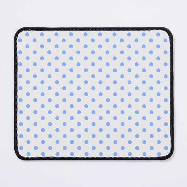 Item preview, Mini Polka Dot Pale Gray and Blue designed and sold by Jeallan Designs.