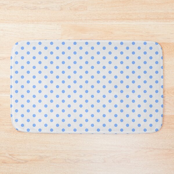Item preview, Mini Polka Dot Pale Gray and Blue designed and sold by Jeallan Designs.