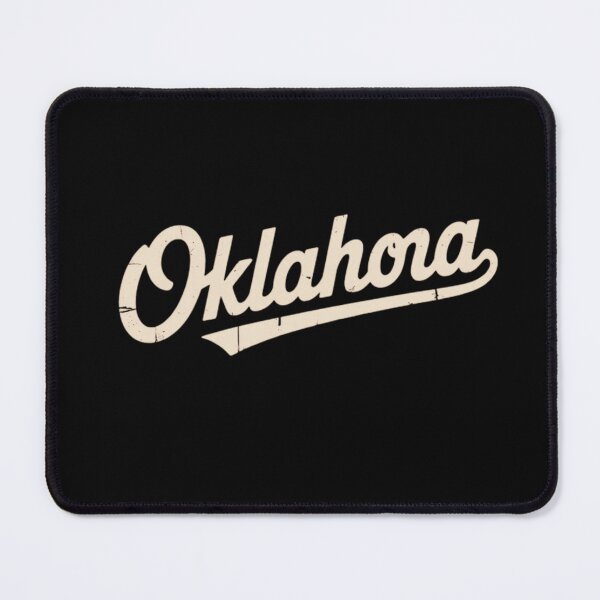 Item preview, Oklahoma Script City Basketball Graphic Poster Design Today designed and sold by KenzaCoppin.
