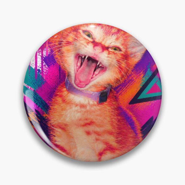 Item preview, Color Splash Angry Cat Pop Art designed and sold by nahlaartist1234.