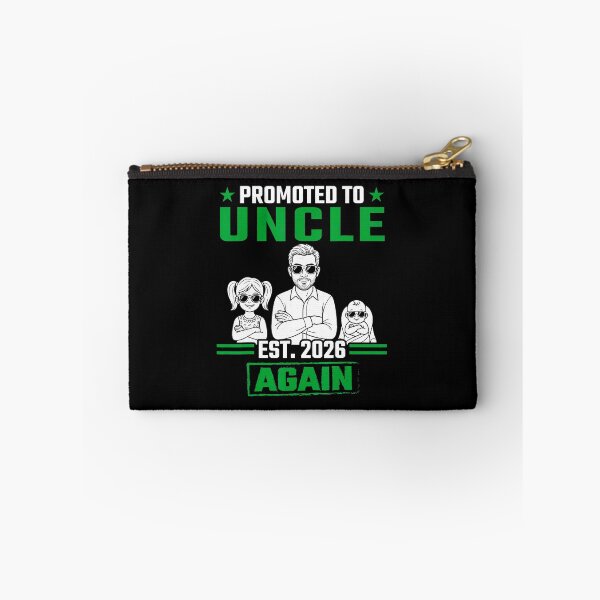Item preview, Promoted to Uncle Again Est 2026 Funny New Baby Announcement designed and sold by zamiokaline.
