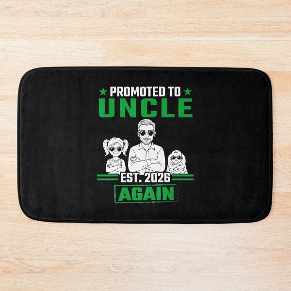 Item preview, Promoted to Uncle Again Est 2026 Funny New Baby Announcement designed and sold by zamiokaline.
