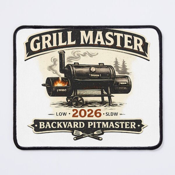 Item preview, Grill Master Backyard Pitmaster BBQ Dad designed and sold by Divertix.