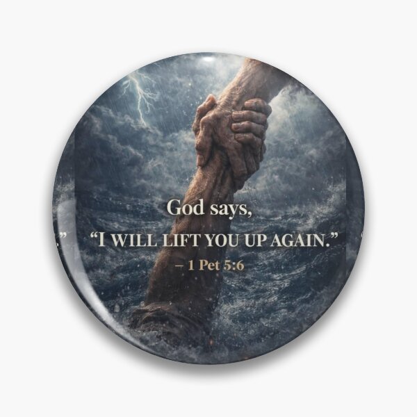 Item preview, Lifted by Faith: Strength Through the Storm designed and sold by Jesus-istheway.