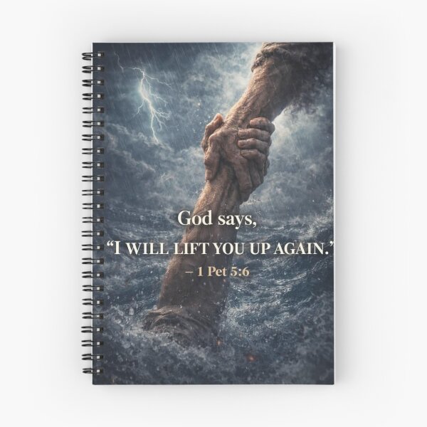 Item preview, Lifted by Faith: Strength Through the Storm designed and sold by Jesus-istheway.