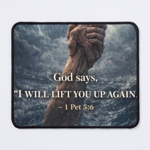 Item preview, Lifted by Faith: Strength Through the Storm designed and sold by Jesus-istheway.