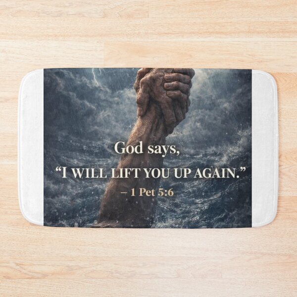 Item preview, Lifted by Faith: Strength Through the Storm designed and sold by Jesus-istheway.