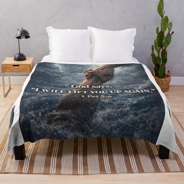 Item preview, Lifted by Faith: Strength Through the Storm designed and sold by Jesus-istheway.