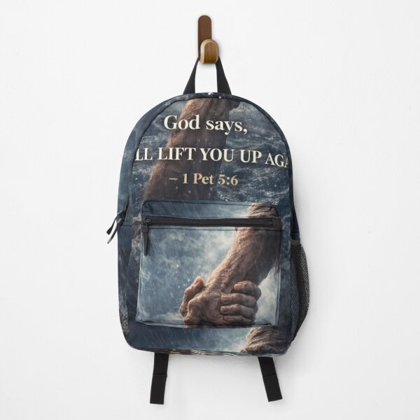 Item preview, Lifted by Faith: Strength Through the Storm designed and sold by Jesus-istheway.
