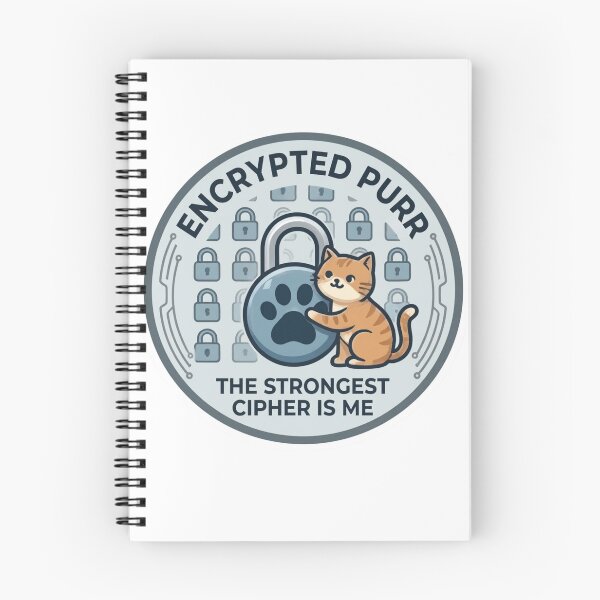 Item preview, Funny Cyber Security Gift Encrypted Purr The Strongest  Cipher Is Me Cat Hacker Shirt InfoSec Gift designed and sold by Dev Mode.