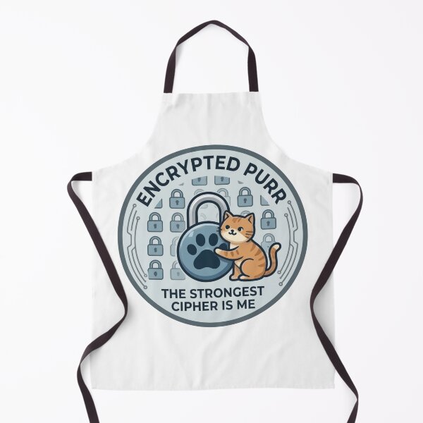 Item preview, Funny Cyber Security Gift Encrypted Purr The Strongest  Cipher Is Me Cat Hacker Shirt InfoSec Gift designed and sold by Dev Mode.
