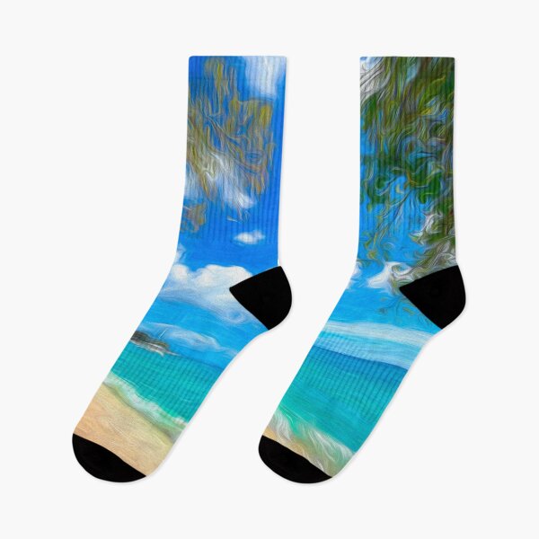 Item preview, Barbados Golden Sands Art designed and sold by Londonimages.