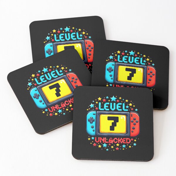 Item preview, Level Unlocked Funny Retro Gaming Achievement Pixel Style designed and sold by FGTV2021.