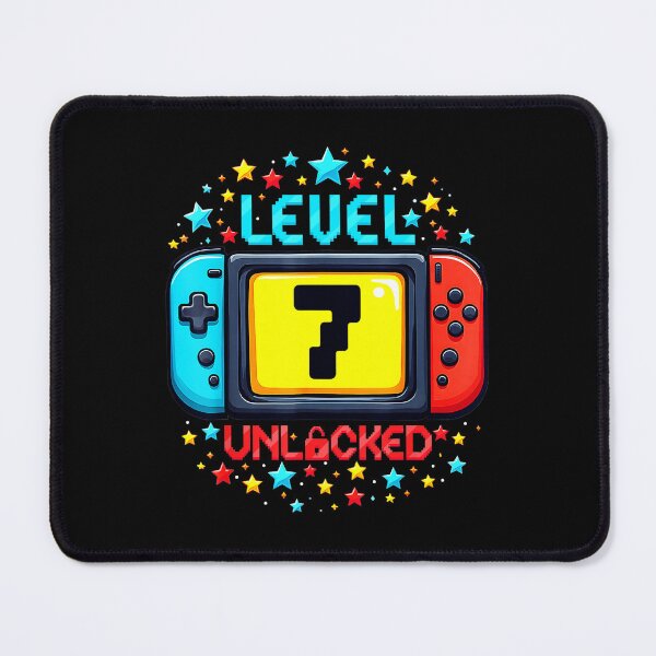 Item preview, Level Unlocked Funny Retro Gaming Achievement Pixel Style designed and sold by FGTV2021.