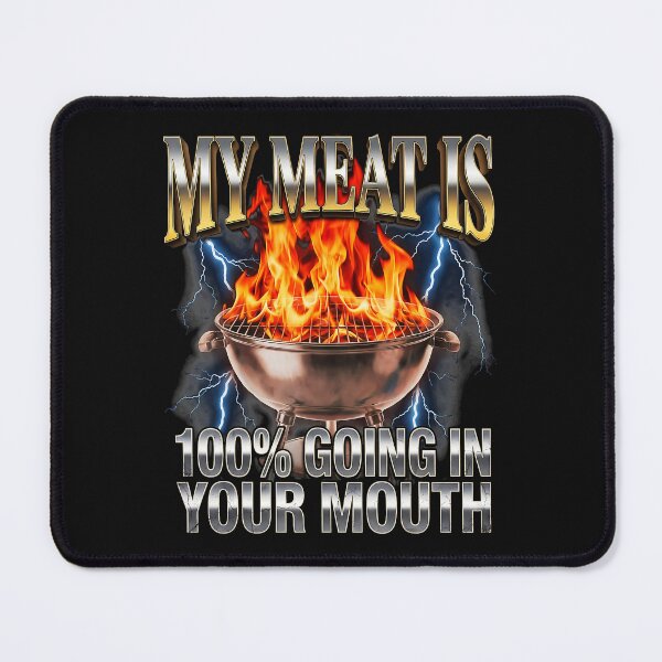 Item preview, Flaming BBQ Grill Joke With Wild Backyard Cookout Energy designed and sold by Masonixem.