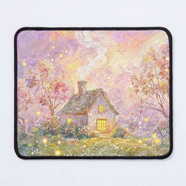 Item preview, The Serene Warm Painting designed and sold by Ink And Inspire.