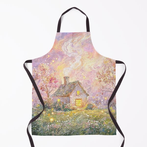 Item preview, The Serene Warm Painting designed and sold by Ink And Inspire.