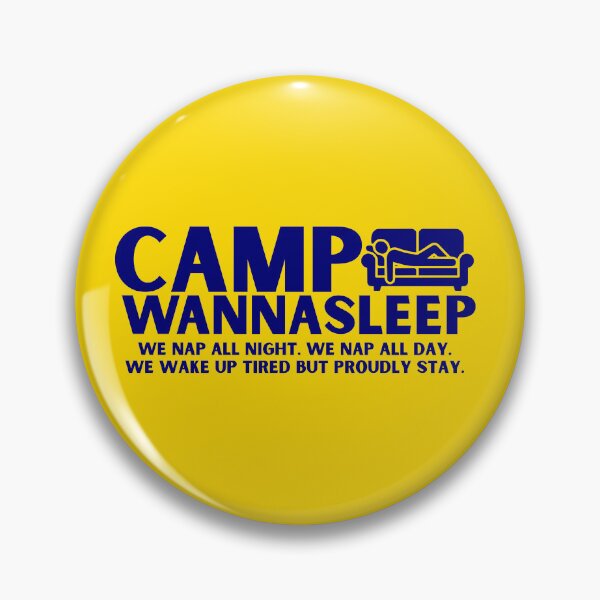 Item preview, Camp Wannasleep Couch Camping Parody designed and sold by ThisIsDebbie.