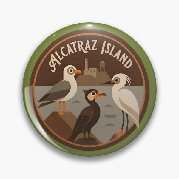 Item preview, Alcatraz Island  designed and sold by Broken Antler Designs .