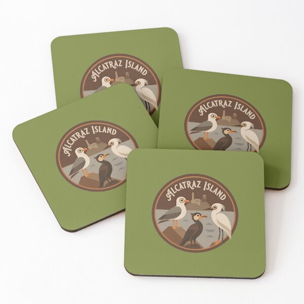 Item preview, Alcatraz Island  designed and sold by Broken Antler Designs .