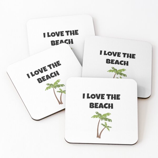 Item preview, I LOVE THE BEACH designed and sold by binmaster3000.