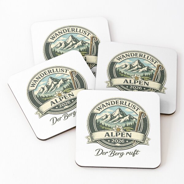 Item preview, Wanderlust Alps Hiking Mountain Vintage Tee designed and sold by Divertix.