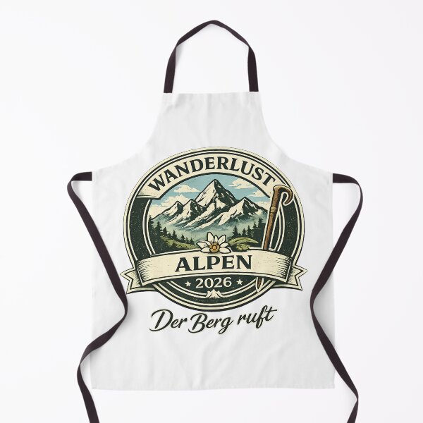 Item preview, Wanderlust Alps Hiking Mountain Vintage Tee designed and sold by Divertix.