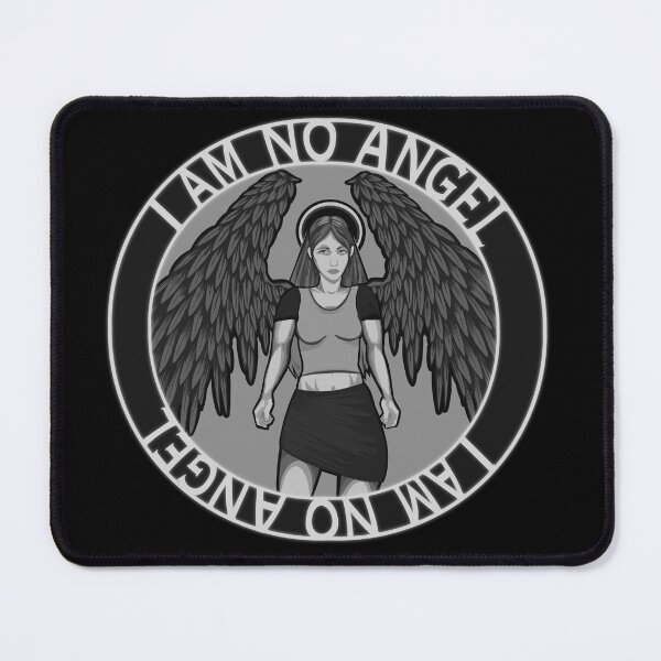 Item preview, I am no Angel black and white designed and sold by AngelPainter.