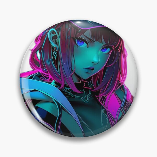 Artikelvorschau, Cyber Techwear Anime Girl Neon Street Style entworfen und verkauft von AnimDream .