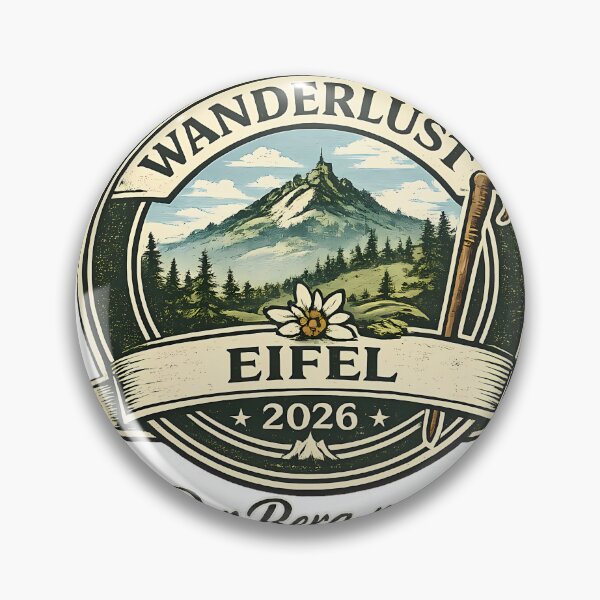 Artikelvorschau, Wanderlust Eifel Hiking National Park Tee entworfen und verkauft von Divertix.