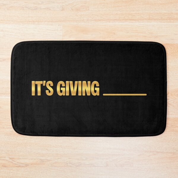 Item preview, It's Giving... Fill in the Blanks Golden designed and sold by Memes N Lore .